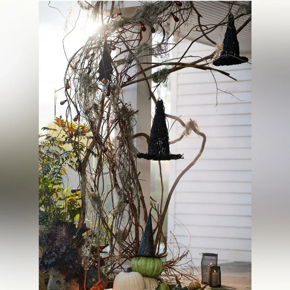 Beaded Witches Hat‎ Decor